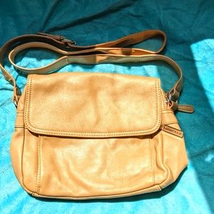 Tan crossbody purse